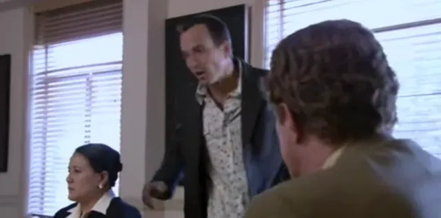 Gob Bluth pitching Fuck City to sitwell on arrested development